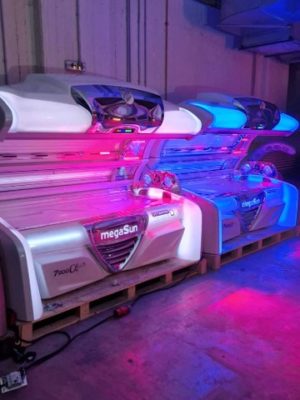 Solarium Horizontal Megasun 7900 Alpha Deluxe Intellisun