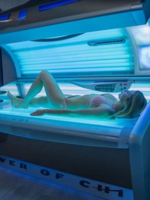 Solarium Horizontal UWE POWER OF CHI (46 Tubos+3 Faciales)