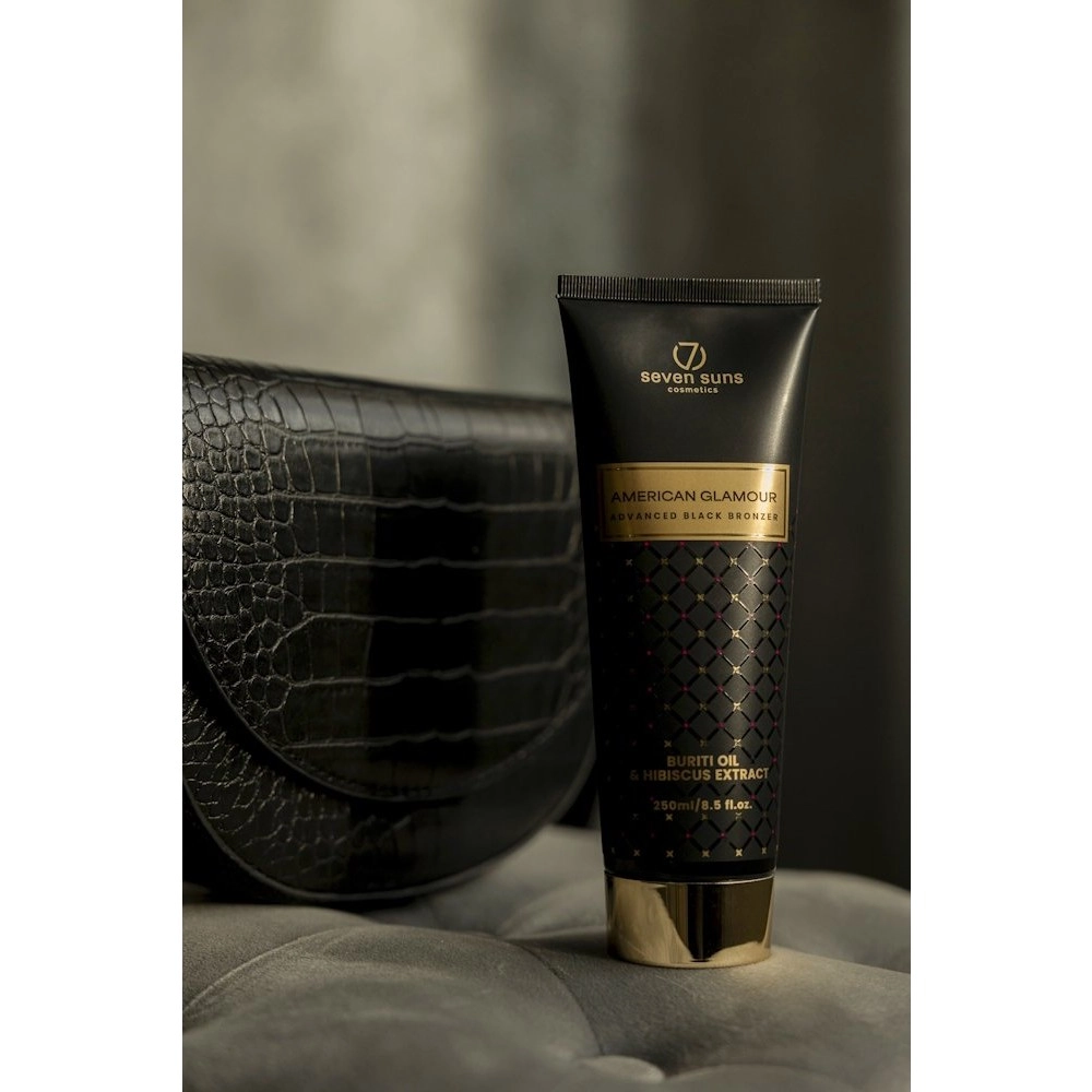 7 Suns American Glamour 300X black bronzer 250ml - Imagen 2