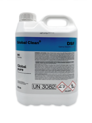 Bactericida Desinfectante Gobal Clean Viricida Gobal Pure 5 L.