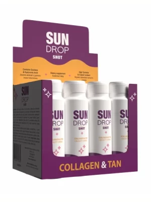 Sun Drop Beauty Shot Drink 12 pcs. Collagen&Tan