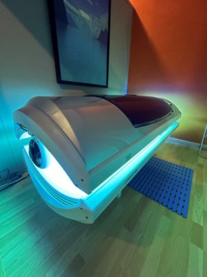 Solarium Horizontal Alisun Sunvision 360 32 tubos 100 w + 3 faciles 400 w